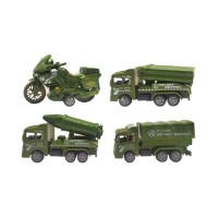 Игровой набор машинок "Военная техника"  BQ600-4 4 шт
