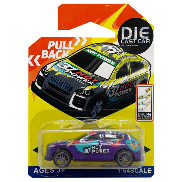 Машинка ігрова металева "Hot Power" CS101-10 масштаб 1:64 (CS101-10)