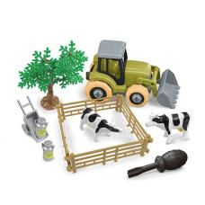 Дитячий іграшковий набір "Трактор" 8836 інструменти, аксесуари (8836)