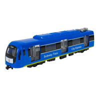 Дитячий ігровий потяг 731-27K(Blue) блакитний, світиться, 23х4х5 см (731-27K(Blue))