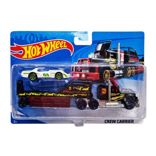 Дитячий ігровий набір машинок T-K937-1(White) з трейлером (T-K937-1(White))