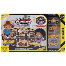 Іграшковий набір "Under Construction" 6688-153B, машинки, збирається в мішок (6688-153B)