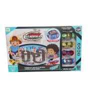 Іграшковий набір "Rapid World" 6688-153A, машинки, збирається в мішок (6688-153A)