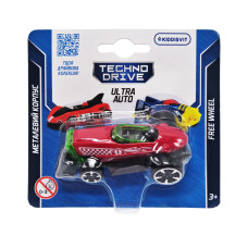 Ігрова міні-машинка Ultra Auto TechnoDrive 250321W-5 металевий корпус (250321W-5)