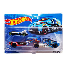 Дитячий ігровий набір машинок T-P771-1(White) з трейлером (T-P771-1(White))