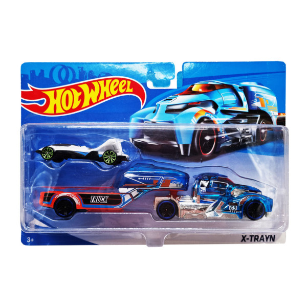 Дитячий ігровий набір машинок T-P771-1(White) з трейлером (T-P771-1(White))