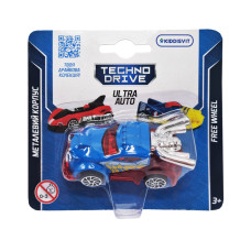 Ігрова міні-машинка Ultra Auto TechnoDrive 250321W-1 металевий корпус (250321W-1)
