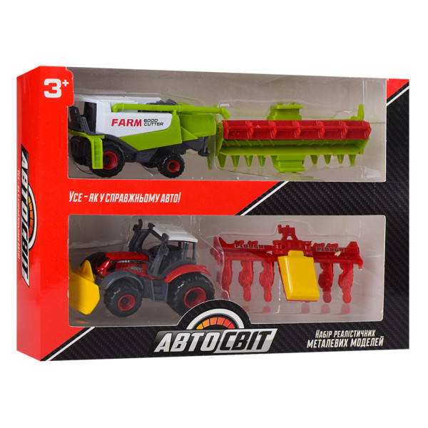 Набір машинок Спецтехніка Автосвіт AS-1967 метал
