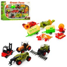 Игровой набор сельскохозяйственного транспорта PT 417 металлические модели