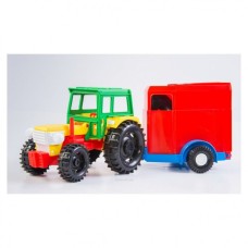 Іграшковий трактор з причепом 39009 -1/2, 2 кольори