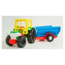 Іграшковий трактор з причепом 39009 -1/2, 2 кольори