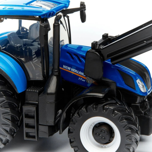 Дитяча іграшка Трактор "New Holland T7.315" Bburago 18-31632 з фронтальним навантажувачем (18-31632)