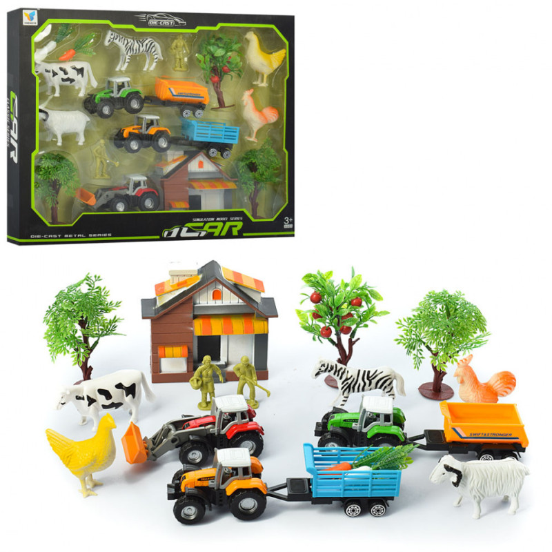 Игровой набор Ферма H402 с животными