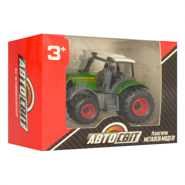 Іграшкова модель Трактор AS-1960 металевий 7 см