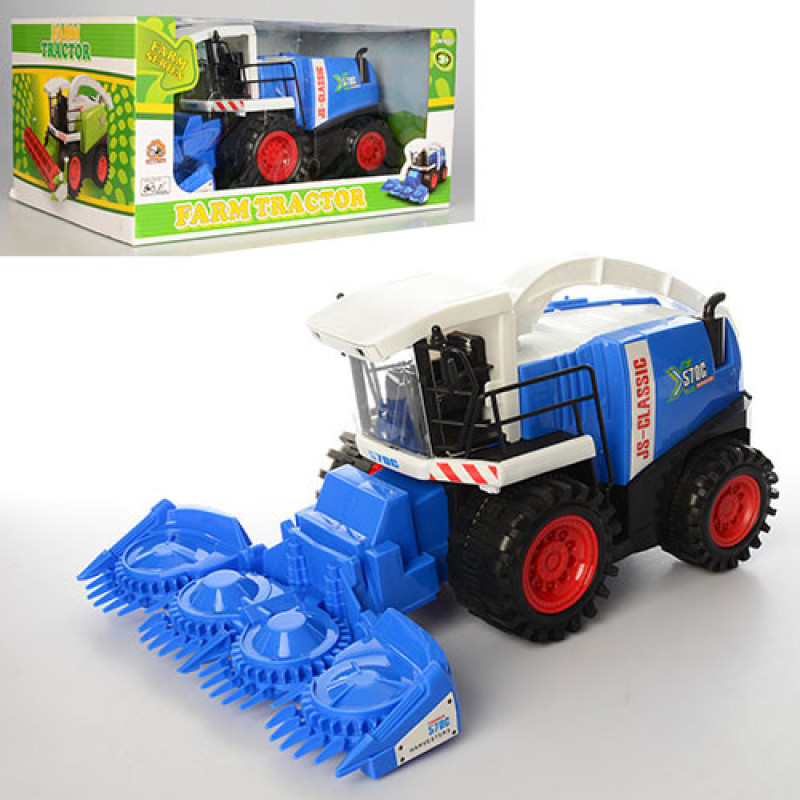 Игрушечный комбайн 0488-292 инерционный