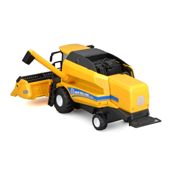 Автомодель Зернозбиральний комбайн "New Holland TC5.90" Bburago 18-31721 із зерновою жниваркою (18-31721)