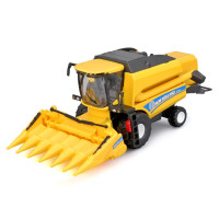 Автомодель комбайн Зерносборный "New Holland TC5.90" Bburago 18-31722 (1:24)(18-31722)