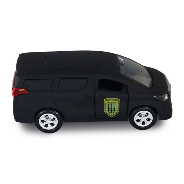 Автомодель серії "Шеврони Героїв" Toyota Alphard "УДА" TechnoDrive KM6011UD (KM6011UD)