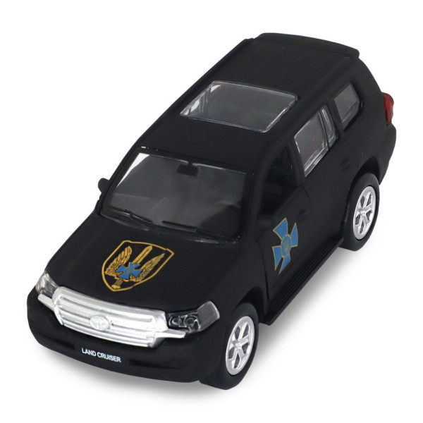 Автомодель серії "Шеврони Героїв" Toyota Land Cruiser "ЦСО “АЛЬФА” TechnoDrive KM6010SA (KM6010SA)
