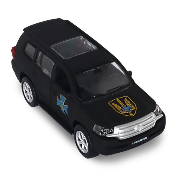 Автомодель серії "Шеврони Героїв" Toyota Land Cruiser "ЦСО “АЛЬФА” TechnoDrive KM6010SA (KM6010SA)
