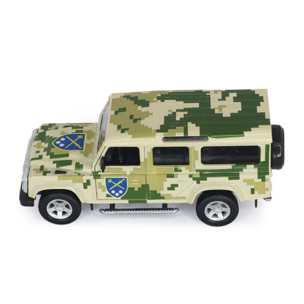 Автомодель серії "Шеврони Героїв" Land Rover Defender "Схід" TechnoDrive 250396UM (250396UM)