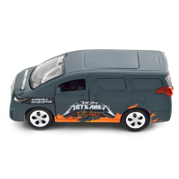 Автомодель серії "Шеврони Героїв" Toyota Alphard "Загін метеликів" TechnoDrive KM6011 (KM6011)