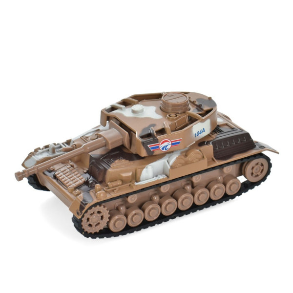 Дитячий інерційний Танк XG879-104 металевий Вид 4 (XG879-104(Brown))