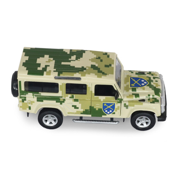 Автомодель серії "Шеврони Героїв" Land Rover Defender "Схід" TechnoDrive 250396UM (250396UM)