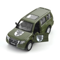 Автомодель серии "Шевроны Героев" Mitsubishi Pajero 4WD Tubro "93 ОМБр" TechnoDrive 250283M(250283M)