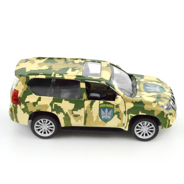 Автомодель серії «Шеврони Героїв» Toyota Land Cruiser Prado «Птахи Мадяра» TechnoDrive 250363M (250363M)