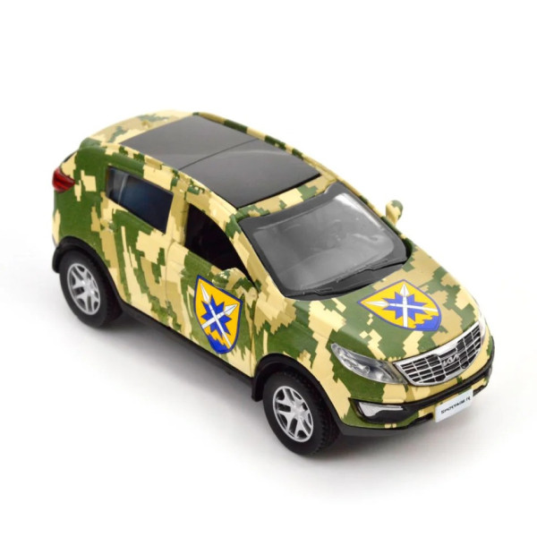 Автомодель серії «Шеврони Героїв» Kia Sportage R «56 ОМПБр» TechnoDrive 250362M (250362M)