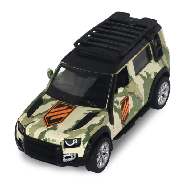 Автомодель серии "Шевроны Героев" Land Rover Defender 110 "3 ОШБр" TechnoDrive 250363M2 масштаб 1:39 (250363M2)