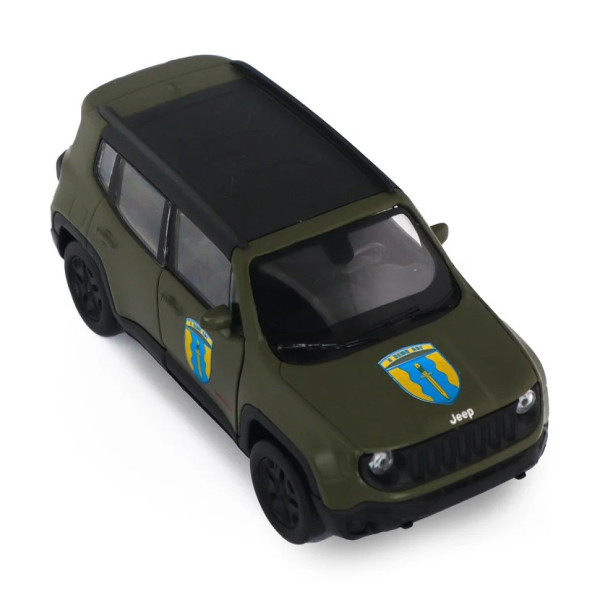 Автомодель серії «Шеврони Героїв» JEEP RENEGADE TRAILHAWK - «АЙДАР» TechnoDrive 250351W (250351W)