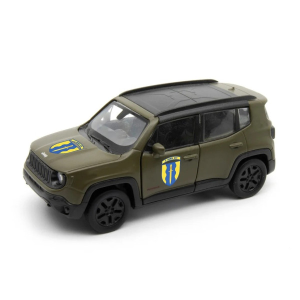 Автомодель серії «Шеврони Героїв» JEEP RENEGADE TRAILHAWK - «АЙДАР» TechnoDrive 250351W (250351W)