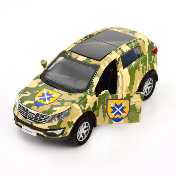 Автомодель серії «Шеврони Героїв» Kia Sportage R «56 ОМПБр» TechnoDrive 250362M (250362M)