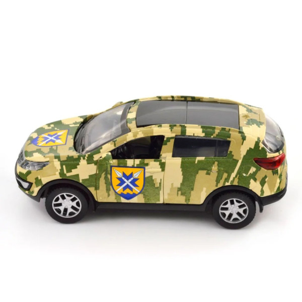 Автомодель серії «Шеврони Героїв» Kia Sportage R «56 ОМПБр» TechnoDrive 250362M (250362M)