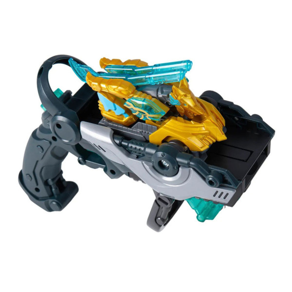 Дитячий ігровий набір S5 L1 СОЛЕНТ Screechers Wild! EU686114 запускач-бластер, машинка-трансформер (EU686114)