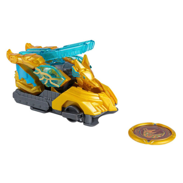 Дитячий ігровий набір S5 L1 СОЛЕНТ Screechers Wild! EU686114 запускач-бластер, машинка-трансформер (EU686114)