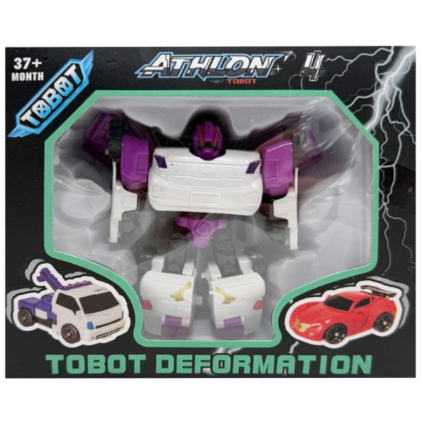 Машинка-трансформер "Tobot 2 в 1" 525-1(Violet-1) пластик (525-1(Violet-1))