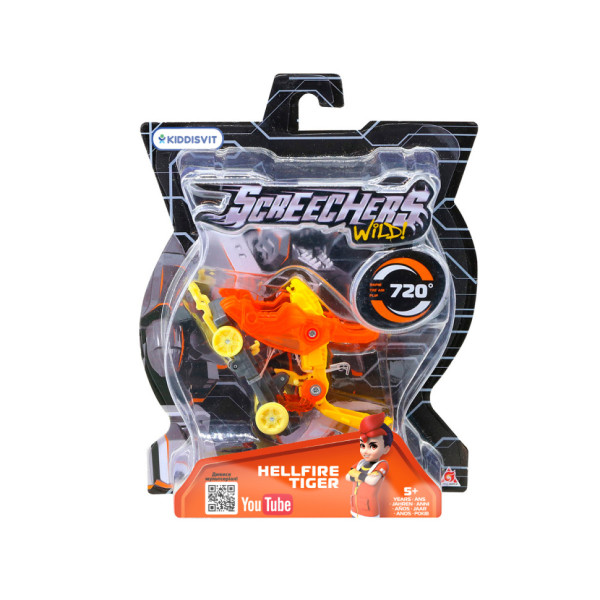 Машинка-трансформер Хелфаєр Тайгер Screechers Wild! EU685002 (EU685002)