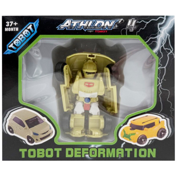 Машинка-трансформер "Tobot 2 в 1" 525-1(Khaki) пластик (525-1(Khaki))
