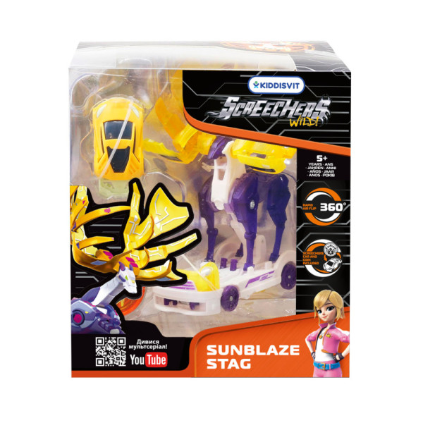 Машинка-трансформер Санблейз Стіг Screechers Wild! EU685202 (EU685202)