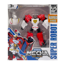 Ігровий набір з роботом-трансформером KKR-12 з безпечних матеріалів Вид 1 (KKR-12(Red))