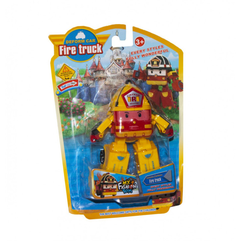 Дитячий трансформер Robocar POLI 378B висота 12 см
