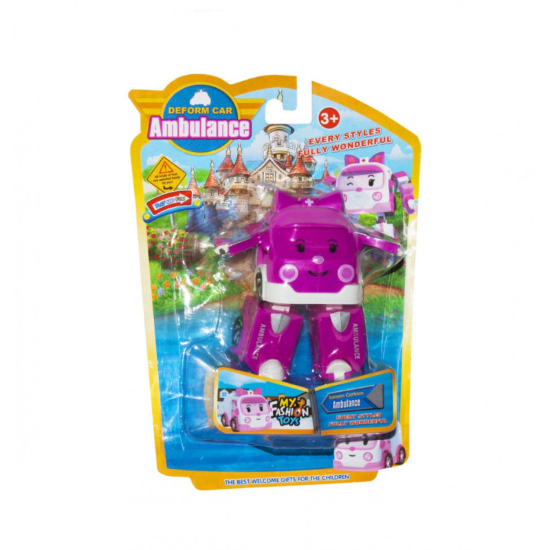 Дитячий трансформер Robocar POLI 378B висота 12 см