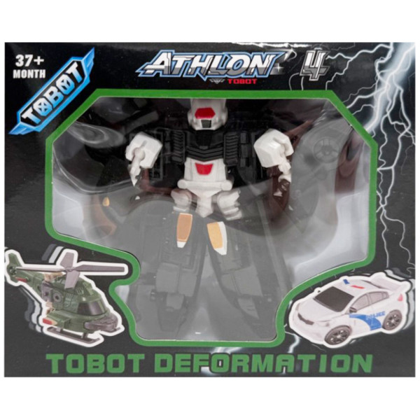 Машинка-трансформер "Tobot 2 в 1" 525-1(Black-1) пластик (525-1(Black-1))