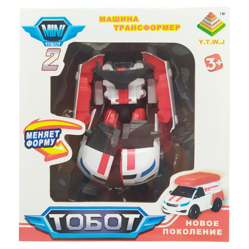 Трансформеры DT-339-16, игрушка 8*4*11 см, коробка 15,5*8,5*17,2 см