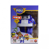 Іграшковий трансформер Робокар Полі 83168 робот + машинка  Синій (83168(Blue))