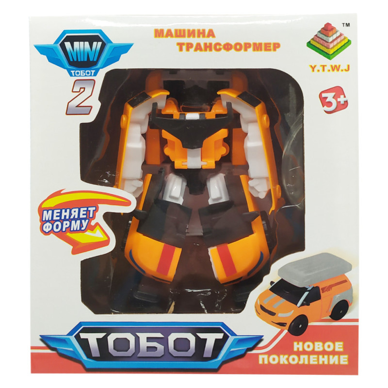 Трансформери DT-339-16O, іграшка 8*4*11 см, коробка 15,5*8,5*17,2 см