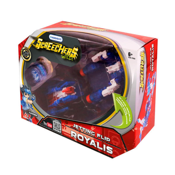 Машинка-трансформер Рояліс Screechers Wild! EU684301 (EU684301)
